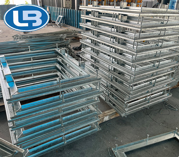 Galvanized steel frames